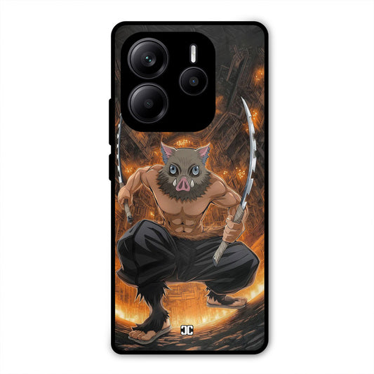 Inosuke Rage Redmi Note 14 Mobile Back Cover - Anime PrintShield Case