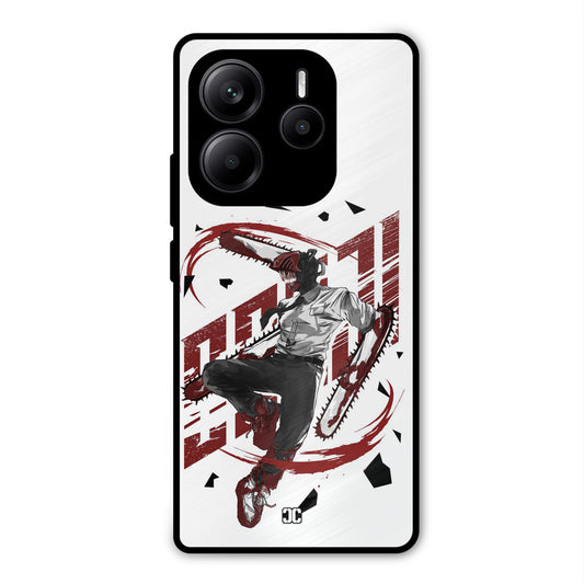 Chainsawman Typo Redmi Note 14 Mobile Back Cover - Anime PrintShield Case