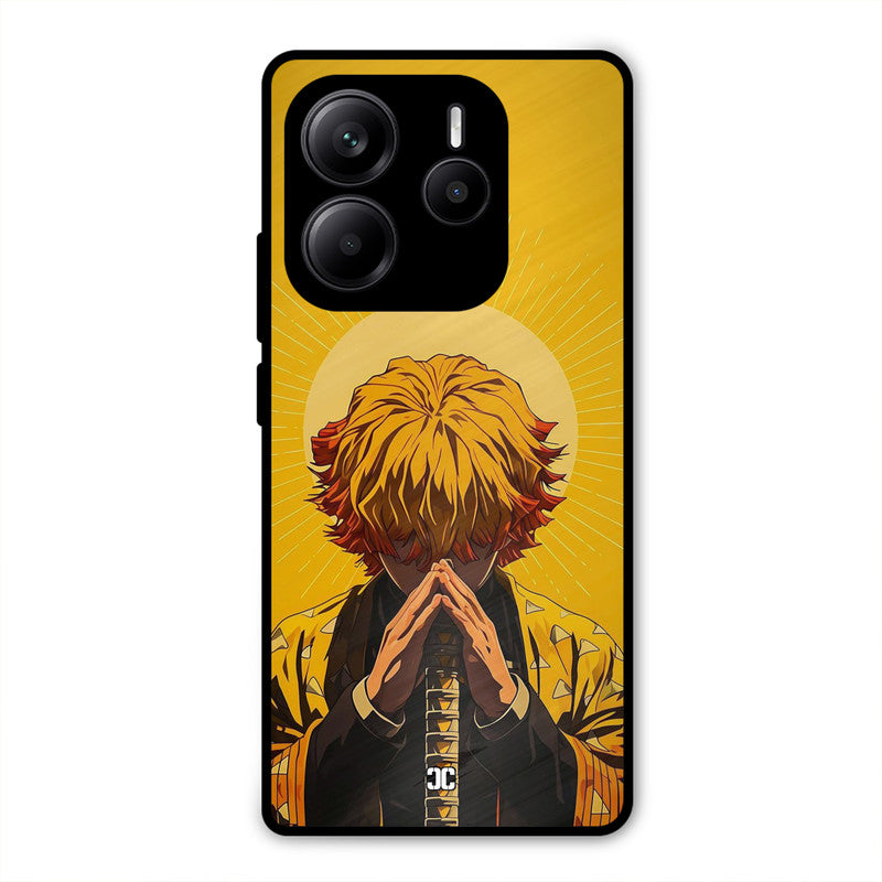 Calm Zenitsu Redmi Note 14 Mobile Back Cover - Anime PrintShield Case