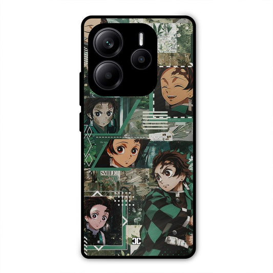 Tanjiro Thoughts Redmi Note 14 Mobile Back Cover - Anime PrintShield Case