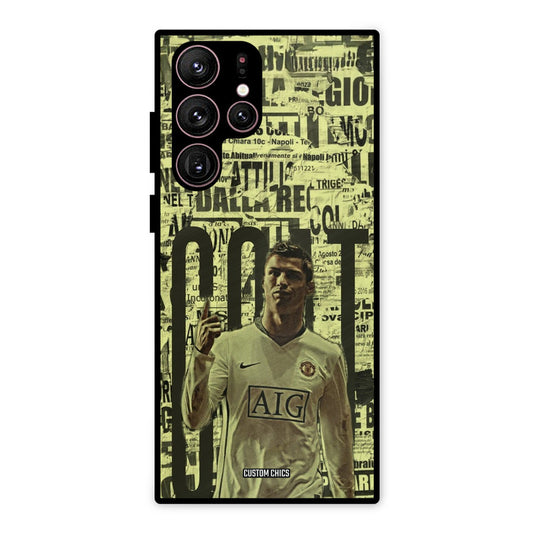 Retro Goat Art Samsung Galaxy S22 Ultra Mobile Back Cover - Sports PrintShield Case