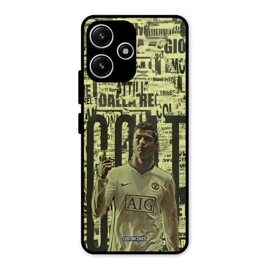 Retro Goat Art Redmi 12 5G Mobile Back Cover - Sports PrintShield Case