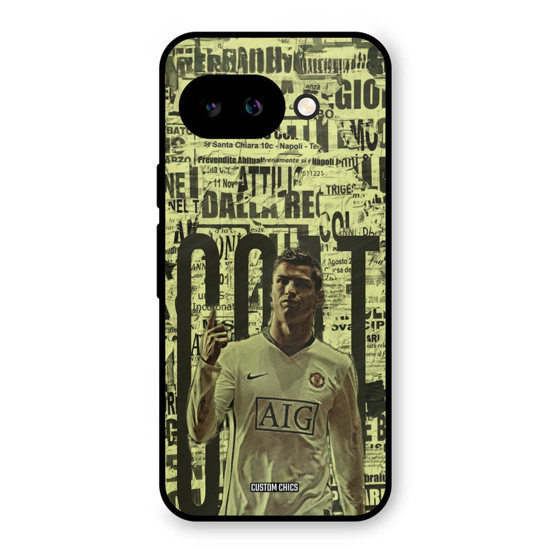 Retro Goat Art Google Pixel 9A Mobile Back Cover - Sports PrintShield Case