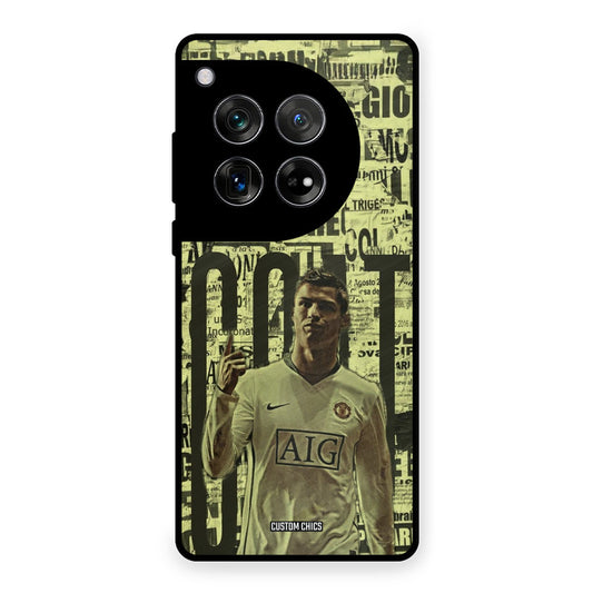 Retro Goat Art OnePlus 12 Mobile Back Cover - Sports PrintShield Case