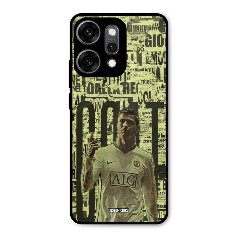 Retro Goat Art Oppo Reno 14 Pro Mobile Back Cover - Sports PrintShield Case