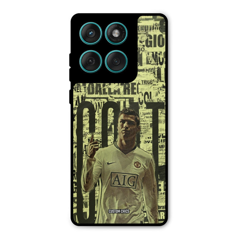 Retro Goat Art Motorola Edge 60 Mobile Back Cover - Sports PrintShield Case