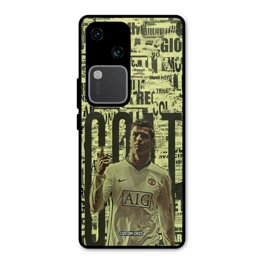 Retro Goat Art Vivo V30 Mobile Back Cover - Sports PrintShield Case