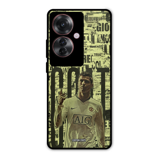Retro Goat Art Oppo F25 Pro Mobile Back Cover - Sports PrintShield Case