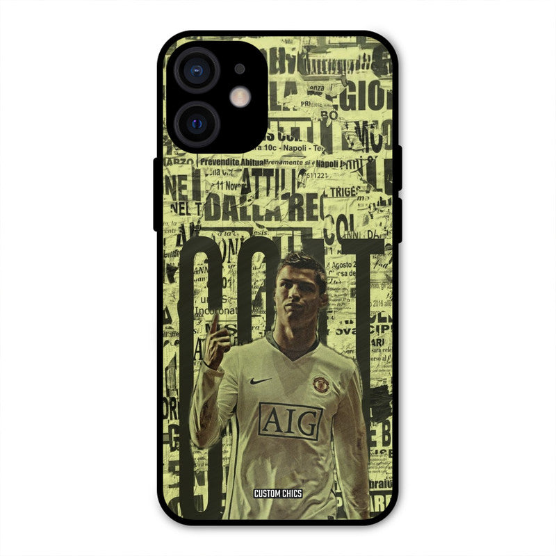 Retro Goat Art iPhone 12 Mini Mobile Back Cover - Sports PrintShield Case