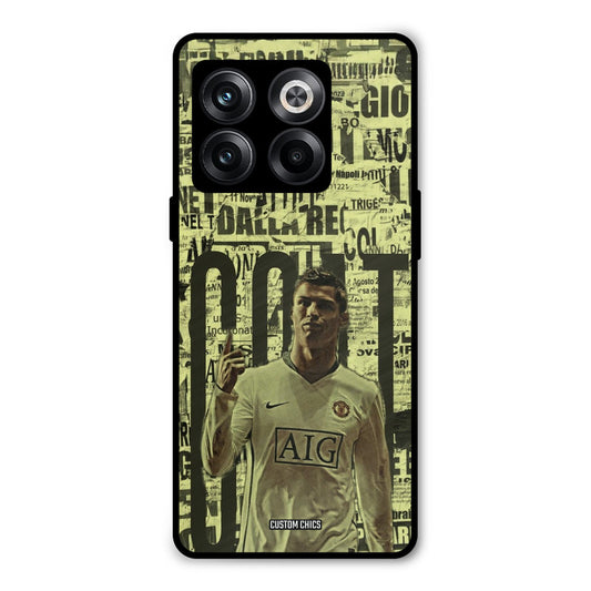 Retro Goat Art Oneplus 10T Mobile Back Cover - Sports PrintShield Case