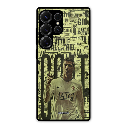 Retro Goat Art Samsung Galaxy S25 Ultra Mobile Back Cover - Sports PrintShield Case