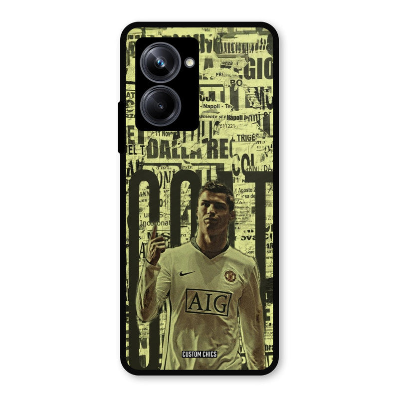Retro Goat Art Realme 10 Pro Mobile Back Cover - Sports PrintShield Case