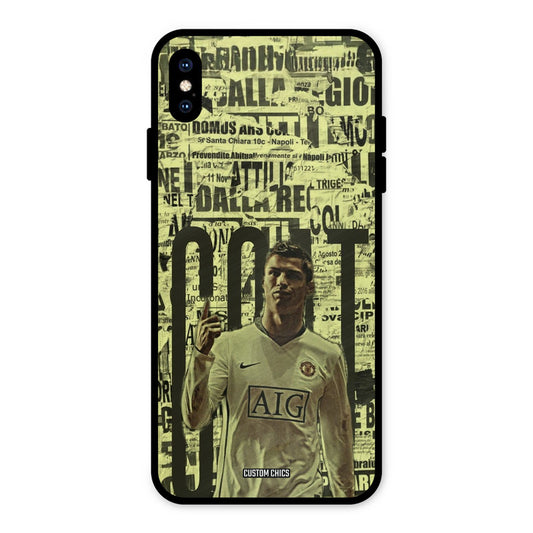 Retro Goat Art iPhone XS Max Mobile Back Cover - Sports PrintShield Case