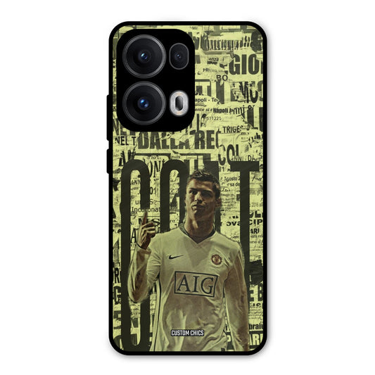 Retro Goat Art Oppo Reno 13 Pro 5G Mobile Back Cover - Sports PrintShield Case