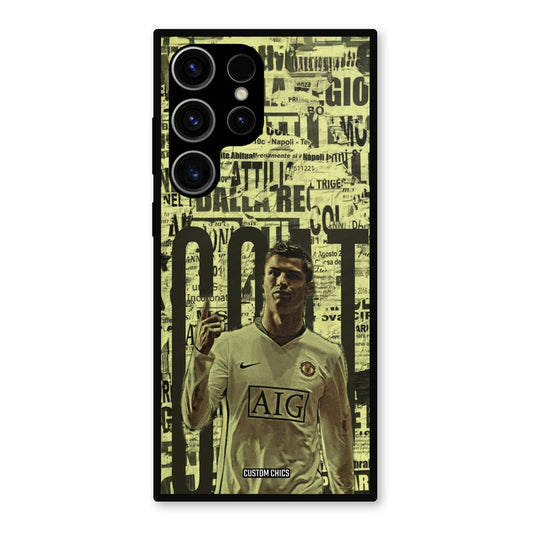 Retro Goat Art Samsung Galaxy S23 Ultra Mobile Back Cover - Sports PrintShield Case