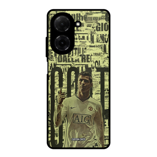 Retro Goat Art Poco C71 Mobile Back Cover - Sports PrintShield Case