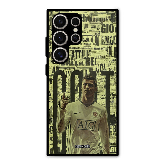 Retro Goat Art Samsung Galaxy S24 Ultra Mobile Back Cover - Sports PrintShield Case