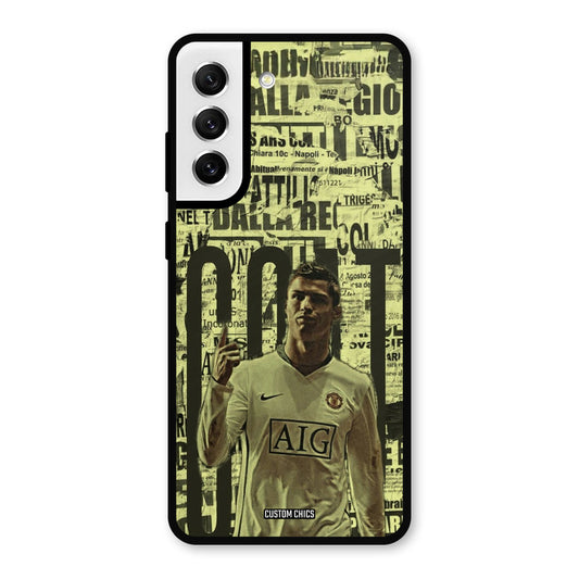 Retro Goat Art Samsung Galaxy S21 FE 5G Mobile Back Cover - Sports PrintShield Case