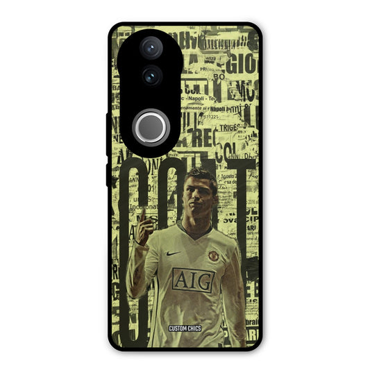 Retro Goat Art Vivo V50 Mobile Back Cover - Sports PrintShield Case