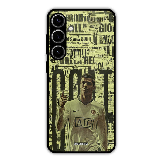 Retro Goat Art Samsung Galaxy S24 Plus Mobile Back Cover - Sports PrintShield Case