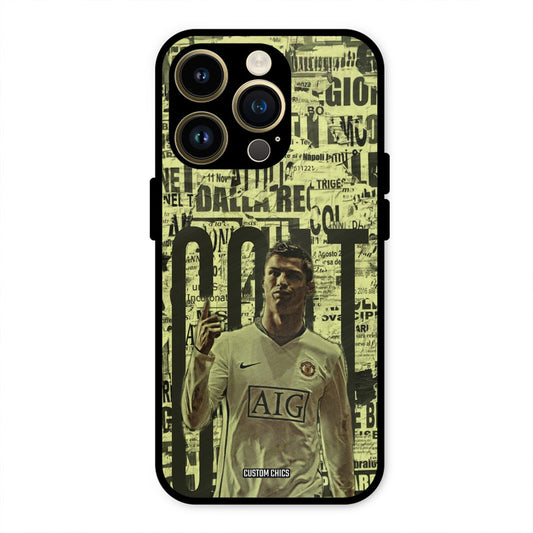 Retro Goat Art  iPhone 14 Pro Mobile Back Cover - Sports PrintShield Case