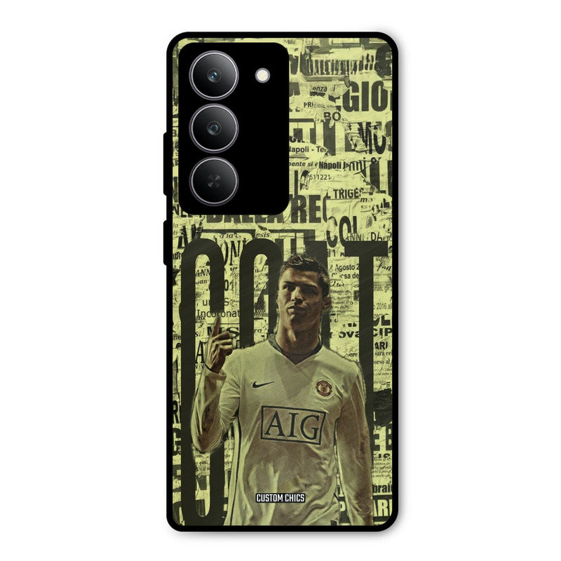 Retro Goat Art Realme 14x Mobile Back Cover - Sports PrintShield Case