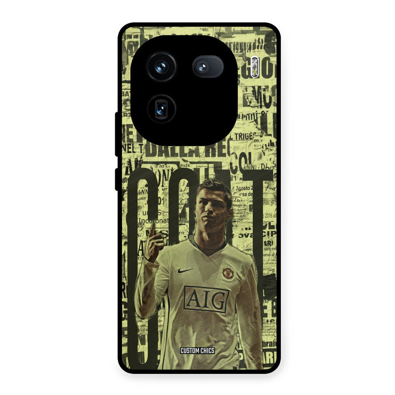 Retro Goat Art iQOO 12 Mobile Back Cover - Sports PrintShield Case