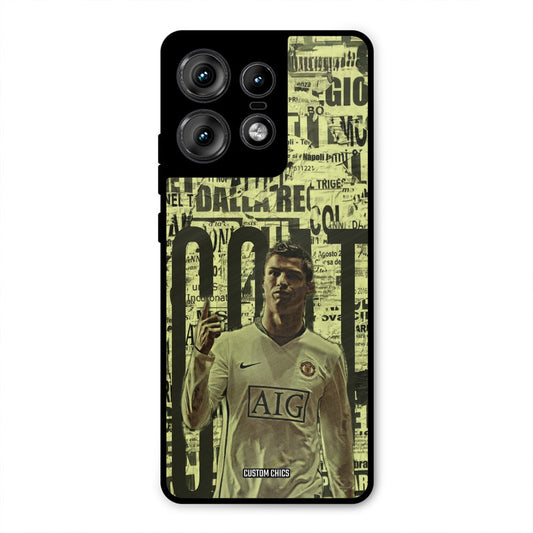 Retro Goat Art Motorola Edge 50 Pro Mobile Back Cover - Sports PrintShield Case