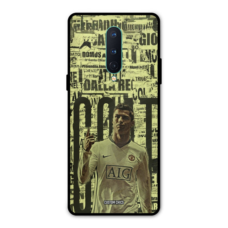 Retro Goat Art Oneplus 8 Mobile Back Cover - Sports PrintShield Case