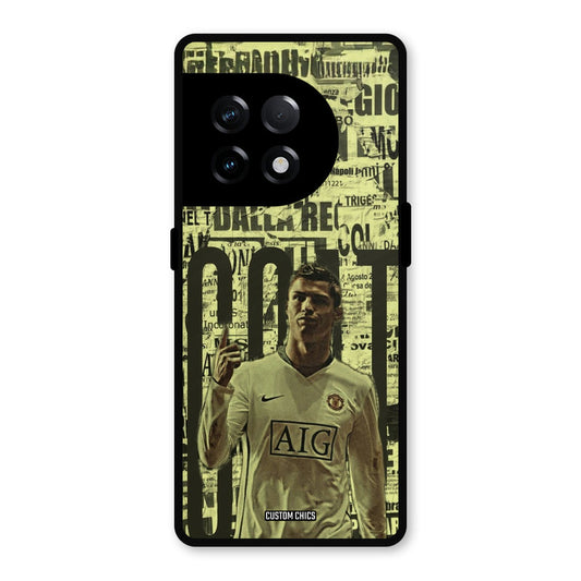 Retro Goat Art OnePlus 11R Mobile Back Cover - Sports PrintShield Case