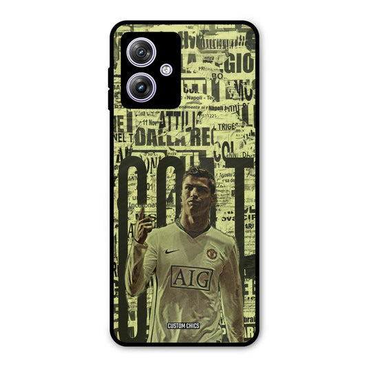 Retro Goat Art Moto G54 Mobile Back Cover - Sports PrintShield Case