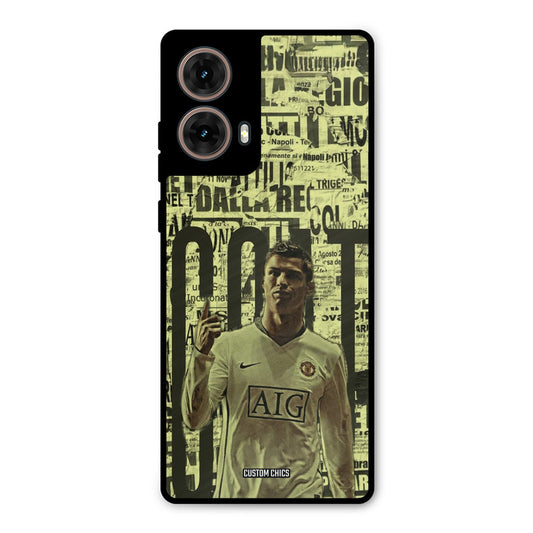 Retro Goat Art Moto G85 Mobile Back Cover - Sports PrintShield Case