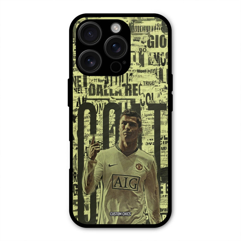 Retro Goat Art  iPhone 16 Pro Max Mobile Back Cover - Sports PrintShield Case