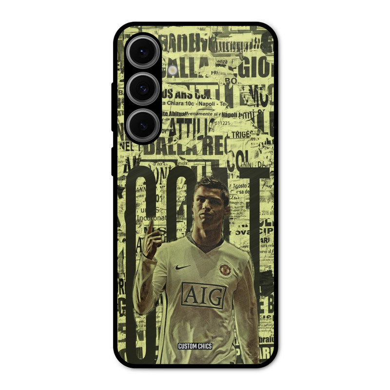 Retro Goat Art Samsung Galaxy S24 Mobile Back Cover - Sports PrintShield Case
