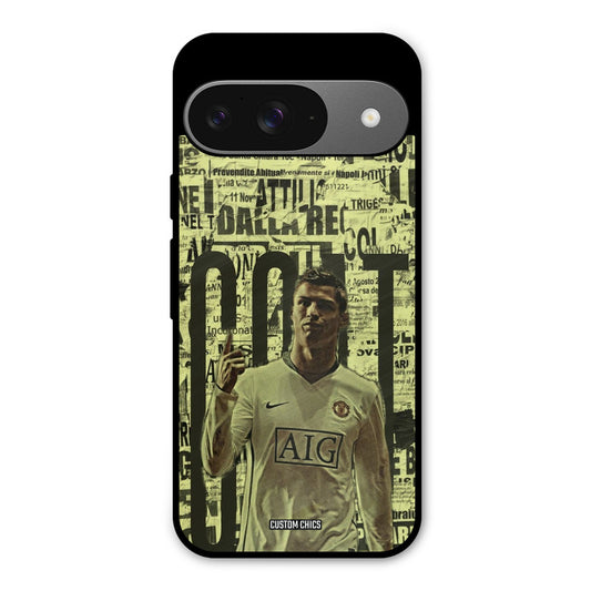 Retro Goat Art Google Pixel 9 Mobile Back Cover - Sports PrintShield Case