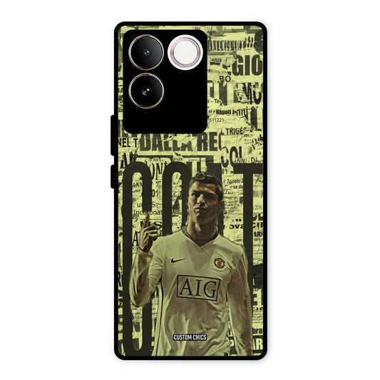 Retro Goat Art iQOO Z7 Pro Mobile Back Cover - Sports PrintShield Case