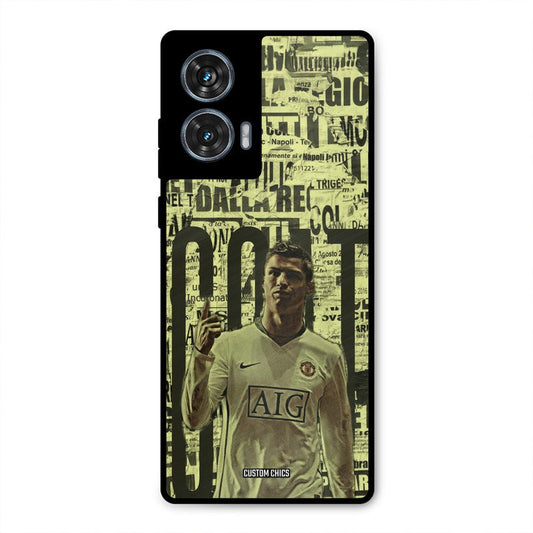 Retro Goat Art Moto G96 Mobile Back Cover - Sports PrintShield Case