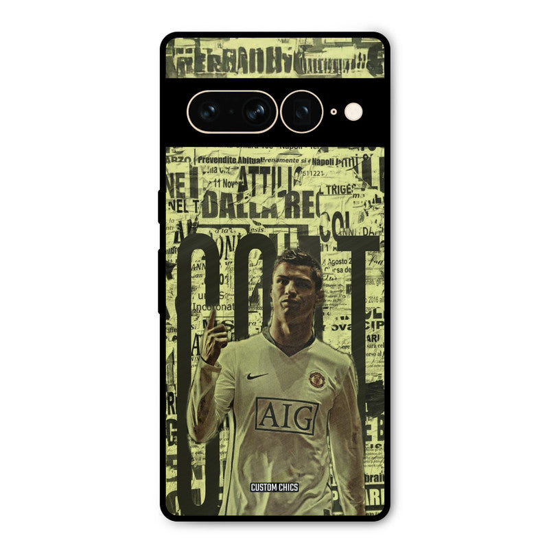 Retro Goat Art Google Pixel 7 Pro Mobile Back Cover - Sports PrintShield Case