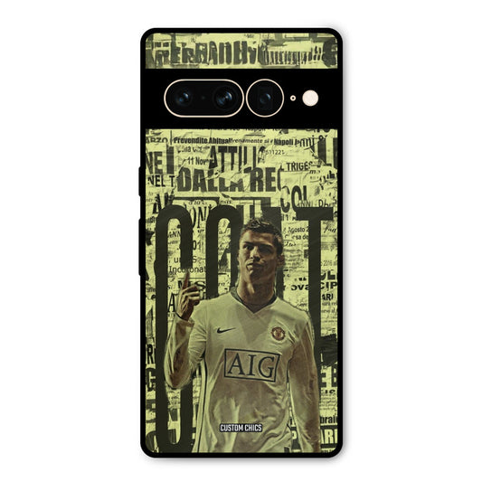 Retro Goat Art Google Pixel 7 Pro Mobile Back Cover - Sports PrintShield Case