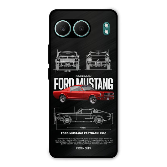 Retro Mustang OnePlus Nord 4 Mobile Back Cover - Car&Bike PrintShield Case