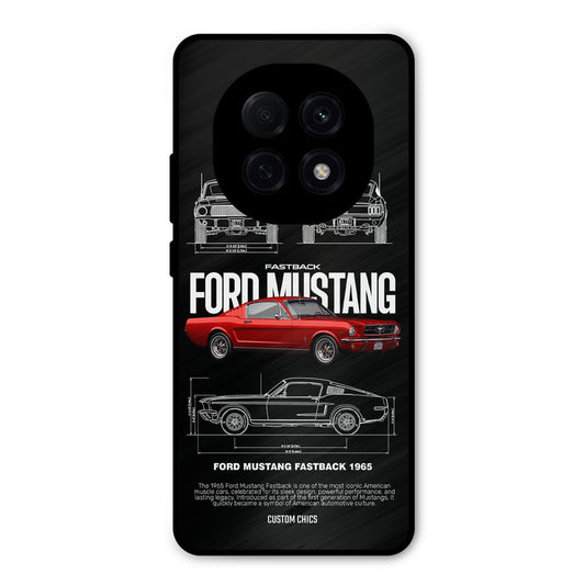 Retro Mustang Oppo F29 Pro Mobile Back Cover - Car&Bike PrintShield Case