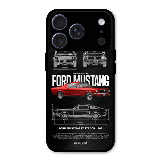 Retro Mustang iPhone 17 Pro Case – Premium PrintShield Mobile Cover