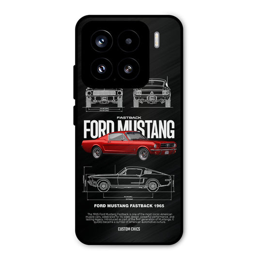 Retro Mustang Xiaomi 15 5G Mobile Back Cover - Car&Bike PrintShield Case