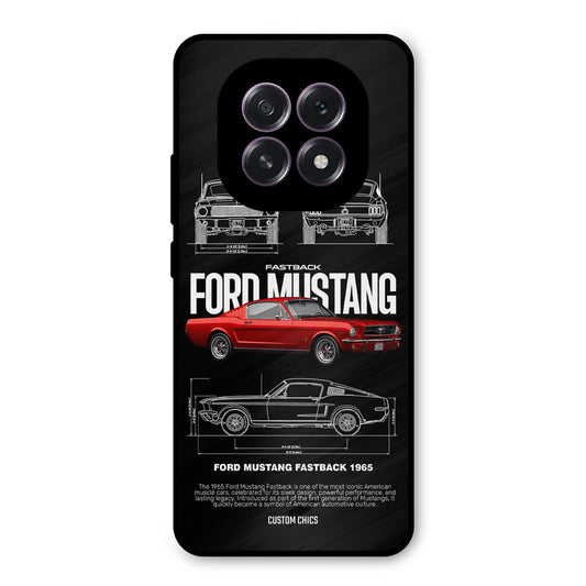 Retro Mustang Oppo F29 Mobile Back Cover - Car&Bike PrintShield Case