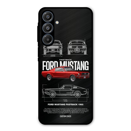 Retro Mustang Samsung Galaxy A16 5G Mobile Back Cover - Car&Bike PrintShield Case