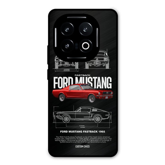 Retro Mustang iQOO 13 Mobile Back Cover - Car&Bike PrintShield Case