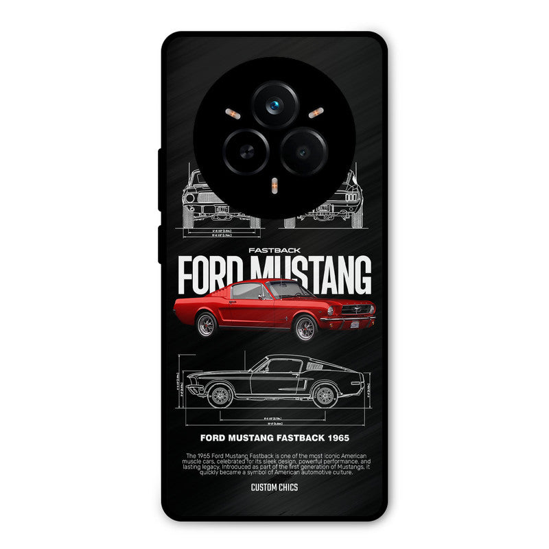 Retro Mustang Realme 14 Pro Mobile Back Cover - Car&Bike PrintShield Case
