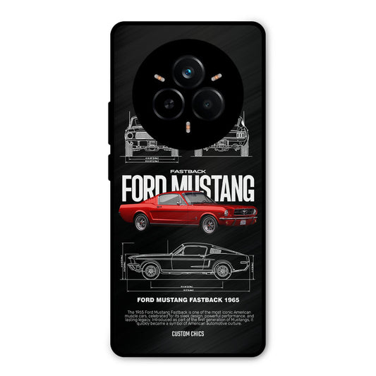 Retro Mustang Realme 14 Pro Mobile Back Cover - Car&Bike PrintShield Case