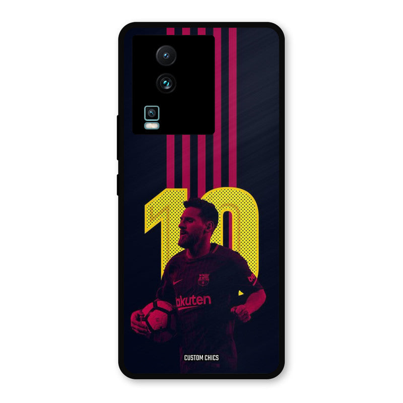 Retro Style Messi IQOO Neo 7 Pro Mobile Back Cover - Sports PrintShield Case