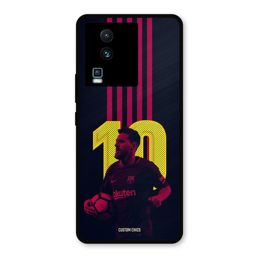 Retro Style Messi IQOO Neo 7 Pro Mobile Back Cover - Sports PrintShield Case
